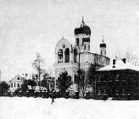 Двинск (Даугавпилс). Собор св.Александра Невского. Разрушен в 1960-х гг.